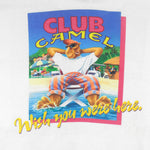 Vintage (Camel) - Beach Club Wish You Were Here T-Shirt 1990s X-Large Vintage Retro