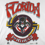 Starter - Florida Panthers Big Logo T-Shirt 1993 Large Vintage Retro Hockey