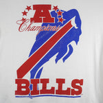 NFL (The game) - Buffalo Bills, AFC Champions T-Shirt 1990s Large Vintage Retro Football