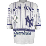 MLB (Long Gone) - Yankees, The Greatest Team Of All Time T-Shirt 1990 Large