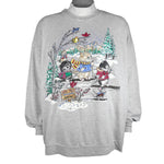 Vintage (Nutcracker) - Kitties Happy Trail Only Members Crew Neck Sweatshirt 1990s XX-Large