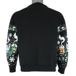 Vintage (Karen Blake) - Winter Village Crew Neck Sweatshirt 1990s Large vintage retro