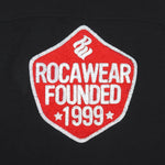 Vintage (Roca Wear) - Black & Red Spell-Out Crew Neck Sweatshirt 2000s X-Large Vintage Retro