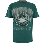 NFL - Philadelphia Eagles Single Stitch T-Shirt 1997 Medium