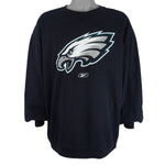 Reebok - Philadelphia Eagles Crew Neck Sweatshirt 2000s X-Large