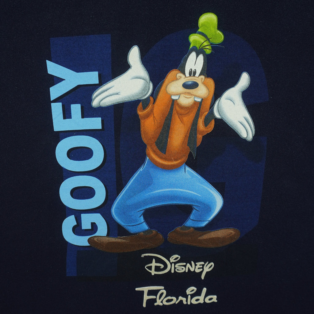 Disney - Goofy Florida Crew Neck Sweatshirt 1990s X-Large Vintage Retro