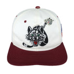 NHL - Chicago Wolves Embroidered Snapback Hat 1990s OSFA Vintage Retro Hockey