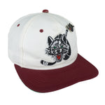 NHL - Chicago Wolves Embroidered Snapback Hat 1990s OSFA Vintage Retro Hockey