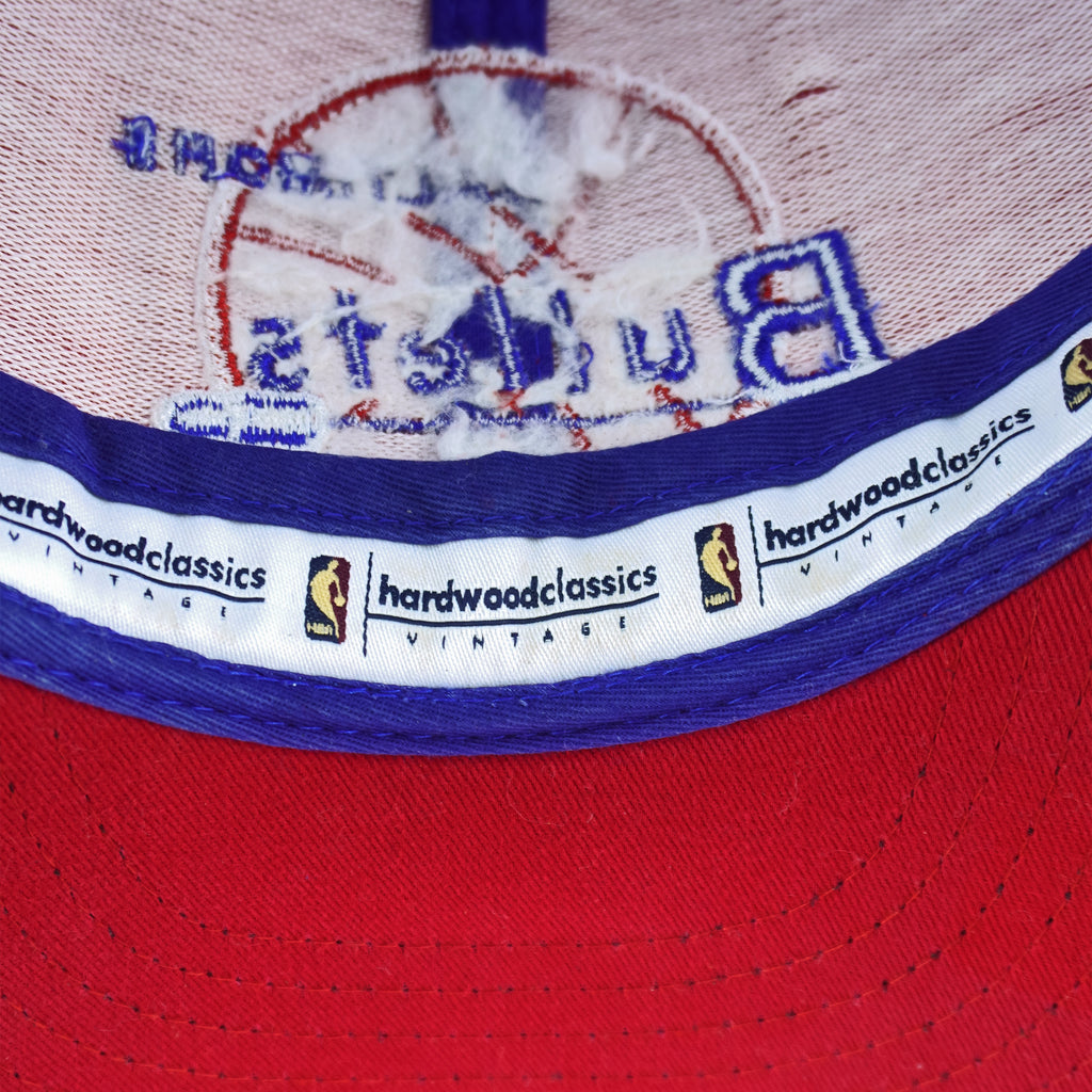 Reebok - NBA Baltimore Bullets Embroidered Snapback Hat 1990s OSFA Vintage Retro Basketball