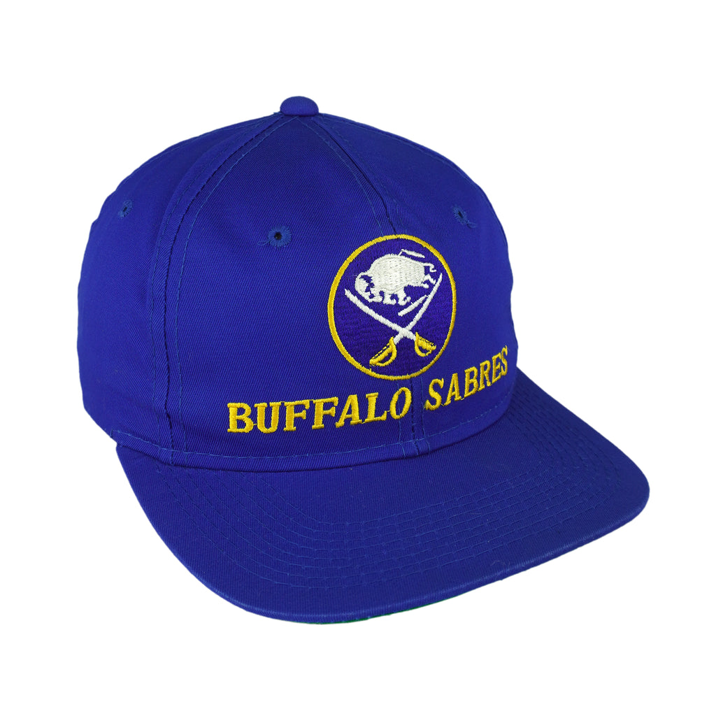 NHL (YoungAn Hat) - Buffalo Sabres Embroidered Snapback Hat 1990s OSFA Vintage Retro Hockey