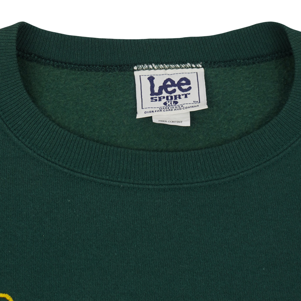 NFL (Lee) - Green Bay Packers Crew Neck Sweatshirt 1990s X-Large Vintage Retro Football