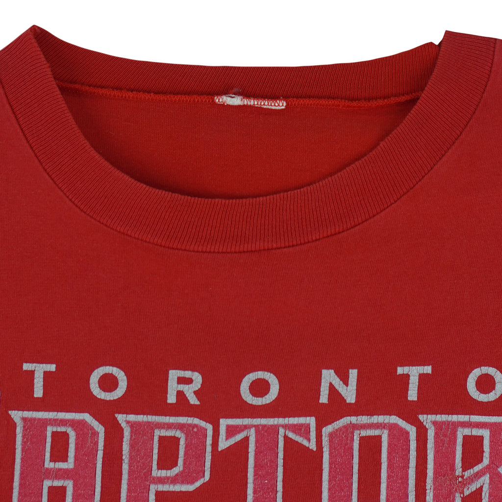 NBA (CGW) - Toronto Raptors Single Stitch T-Shirt 1994 X-Large Vintage Retro Basketball