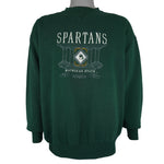 NCAA (Midwest) - Michigan State Spartans Crew Neck Sweatshirt 1990s X-Large