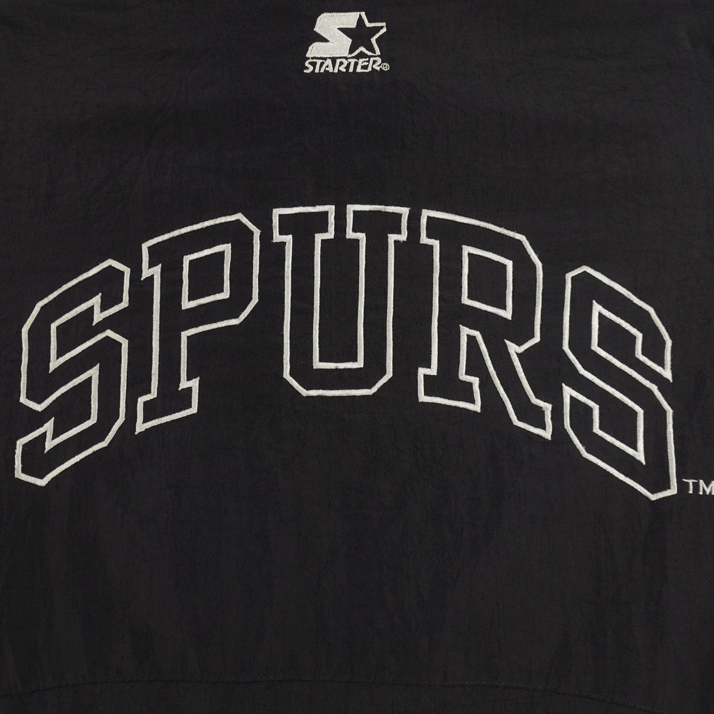 Starter - San Antonio Spurs Basketball Windbreaker 1990s XX-Large Vintage Retro Basketball