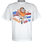 Vintage - USA World Cup, Oranje Holland T-Shirt 1994 Medium