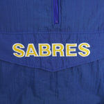 Starter - Buffalo Sabres Hooded Pullover Jacket 1990s X-Large Vintage Retro Hockey