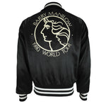 Vintage (Aristo Jac) - Barry Manilow World Tour Satin Jacket 1980 Small