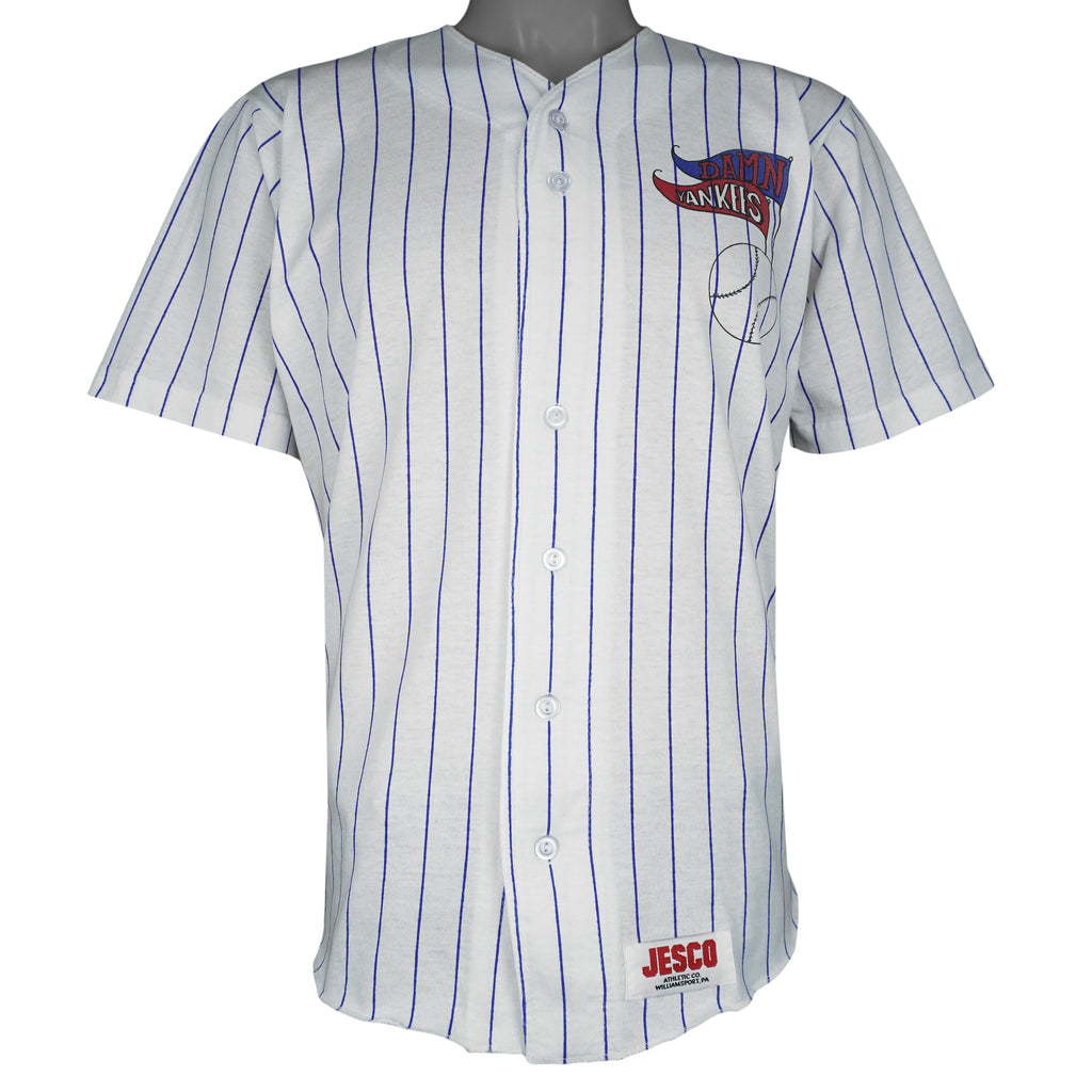 Vintage (Jesco) - Damn Yankees Pinstripe Jersey 1996 Medium Vintage Retro