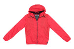 Tommy Hilfiger - Red Hooded Jacket Medium Vintage Retro