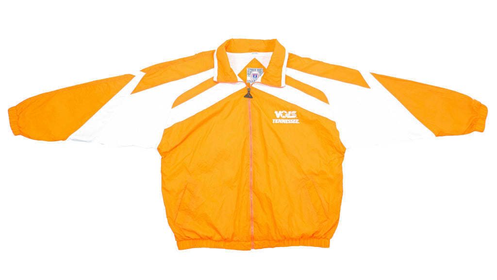 NCAA - Tennessee Volunteers Windbreaker 1990s X-Large Vintage Retro Football College