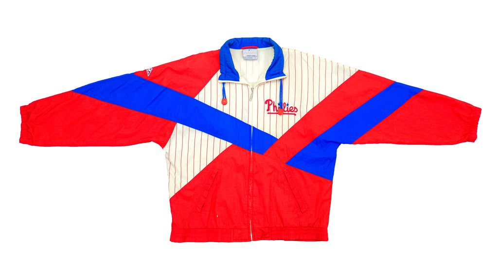 MLB (Apex One) - Philadelphia Phillies Jacket 1990s Large Vintage Retro Baseball