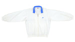 Nike - White Spell-Out Bomber Windbreaker 1990s Large