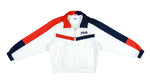 FILA - White Spell-Out Windbreaker 1990s Small Vintage Retro