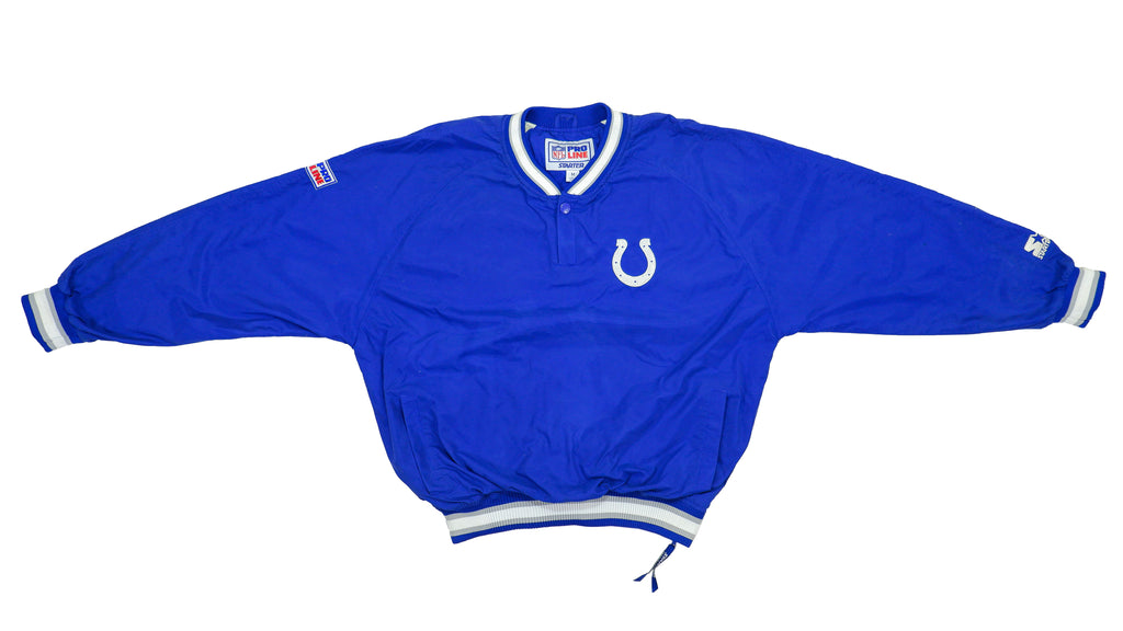 Starter - Indianapolis Colts Big Spell-Out Pullover 1990s X-Large Vintage Retro Football