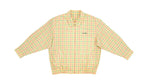 Vintage (Arnold Palmer) - Yellow & Orange Checkered Bomber Jacket 1990s Large