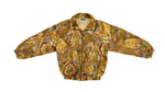 Vintage (Out Brook) - Brown Patterned Windbreaker 1990s Large