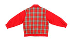 Vintage (Arnold Palmer) - Red Checkered Bomber Jacket 1990s Medium Vintage Retro