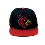 NCAA - Louisville Cardinals Fitted Hat 1990s 7½ Vintage Retro 