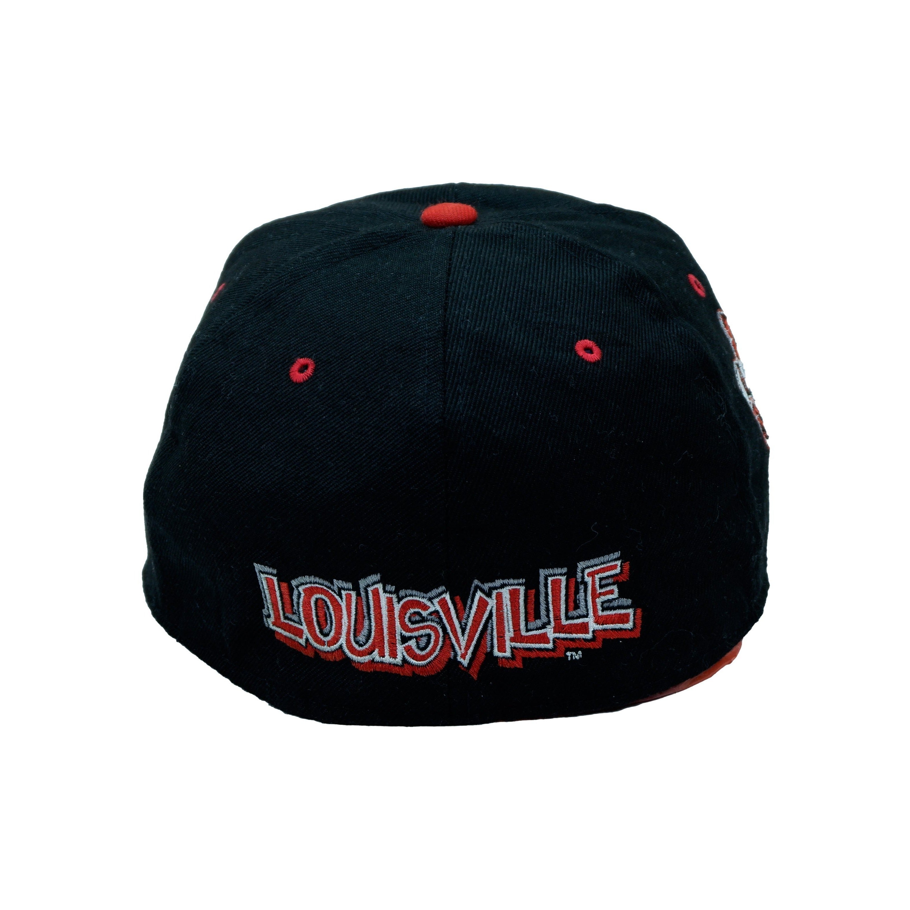 Louisville Cardinals Hat Baseball Cap Snapback Vintage 90s NCAA