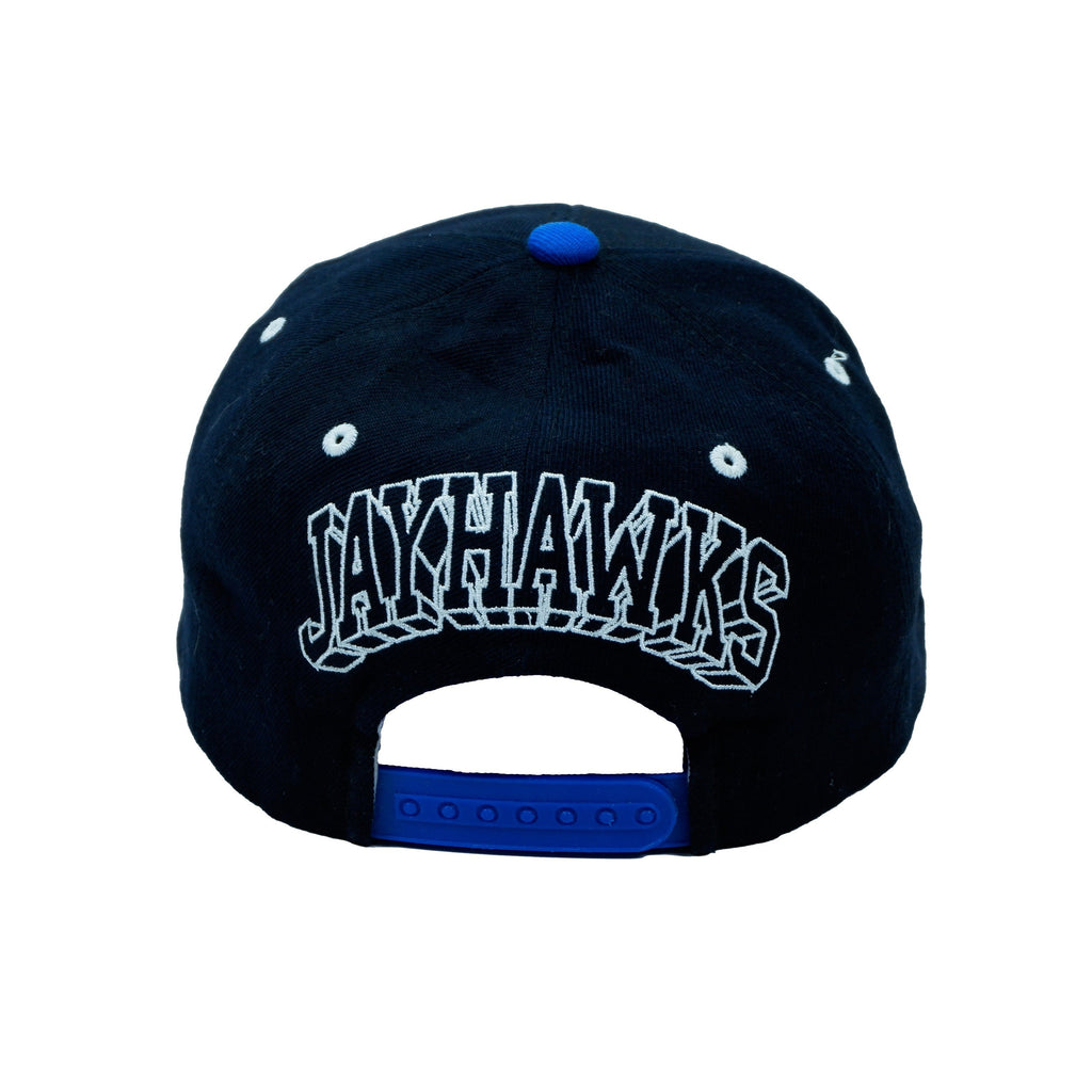 NCAA - Kansas Jayhawks Snapback Hat Adjustable Vintage Retro