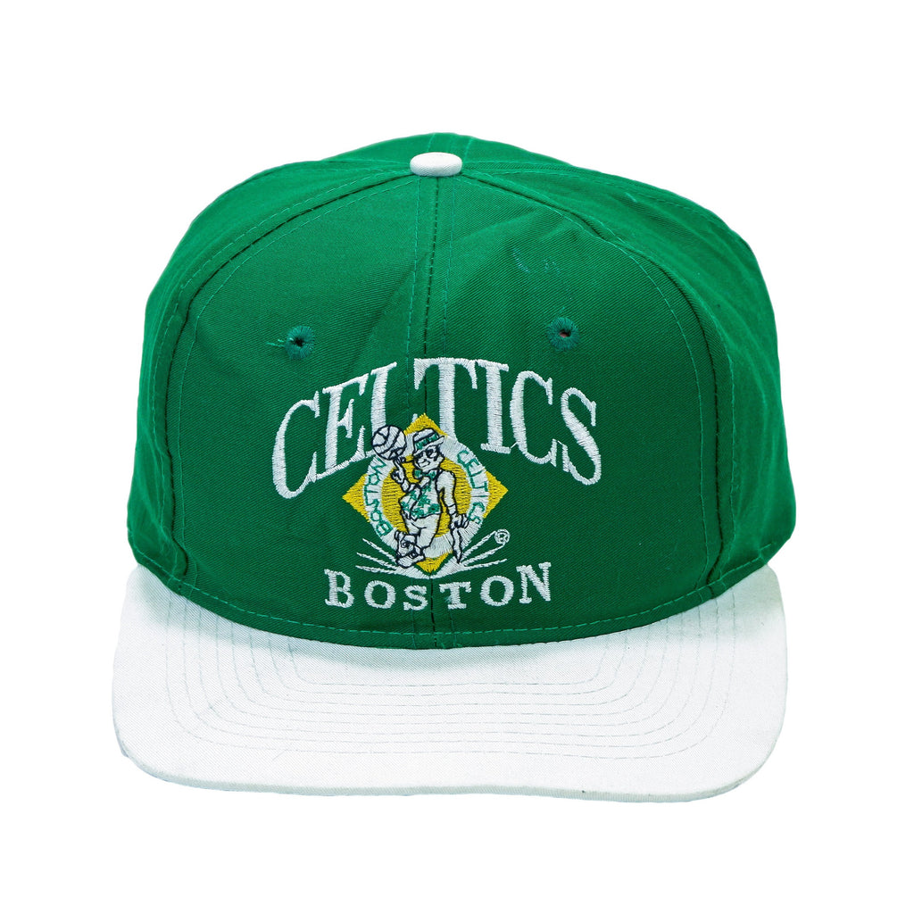 NBA - Boston Celtics Snap Back Hat 1990s Adjustable Vintage Retro NBA Basketball 