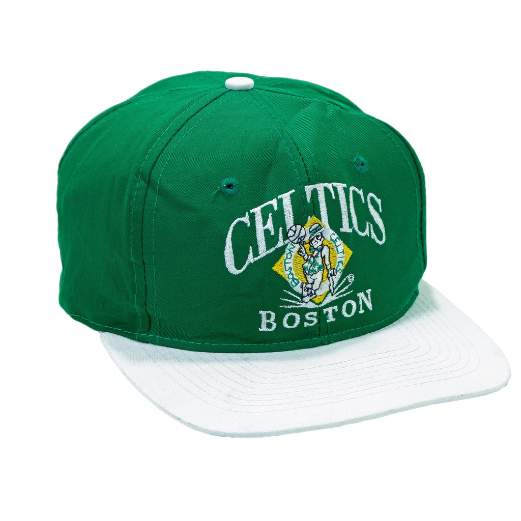 NBA - Boston Celtics Snap Back Hat 1990s Adjustable Vintage Retro NBA Basketball 