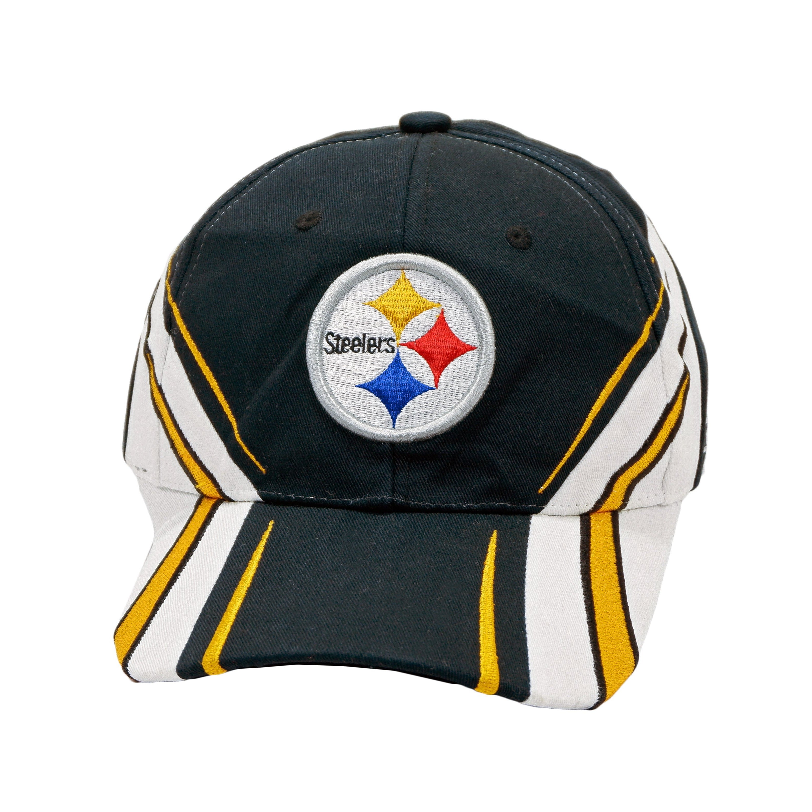 Vintage NFL Pittsburgh Steelers LOGO Strapback Cap Hat 90s NFL Shop NEW NWT