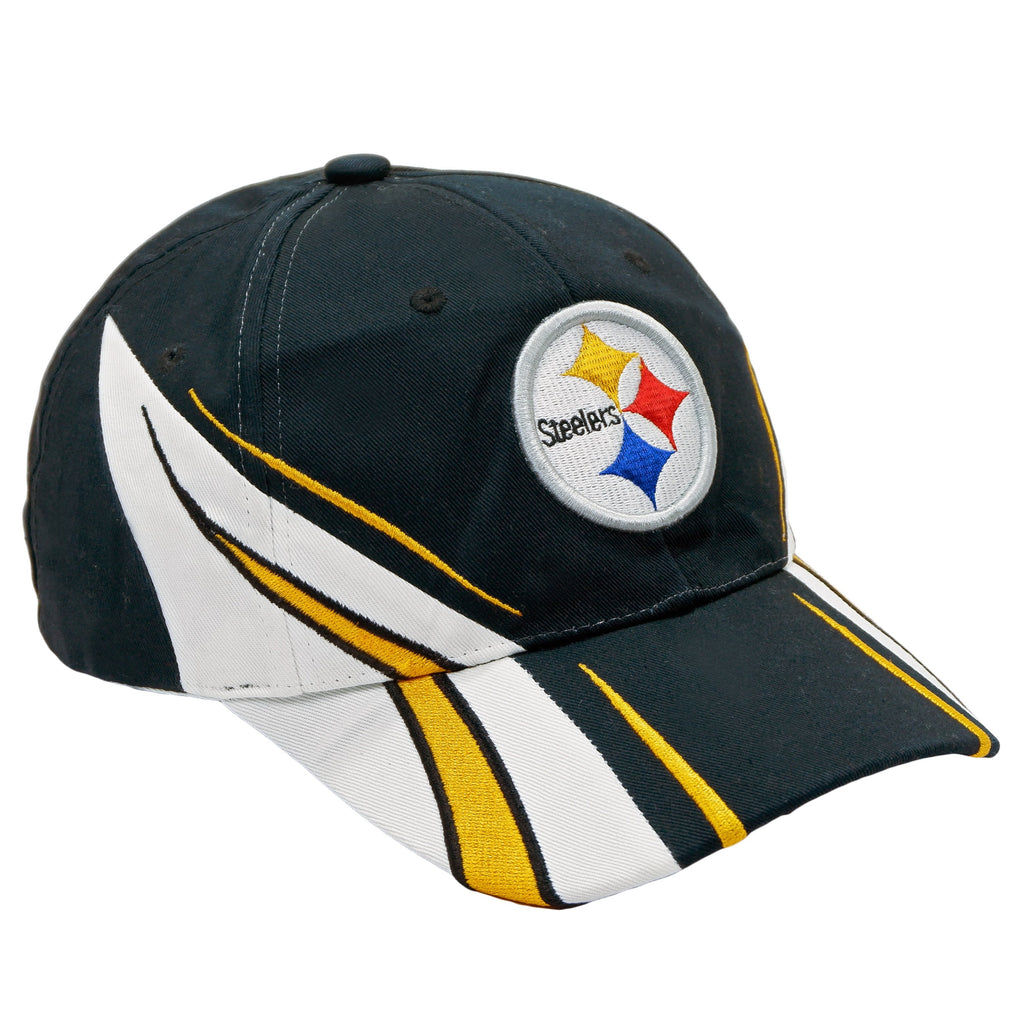 NFL - Pittsburgh Steelers Hat 1990s Adjustable Vintage Retro Football 