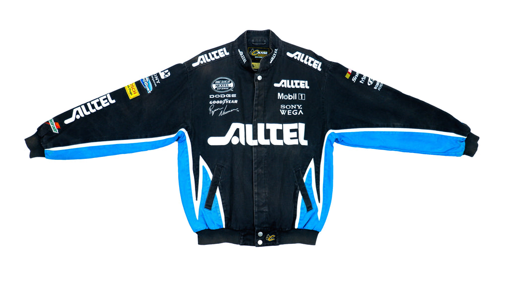 NASCAR - Ryan Newman Alltel-Sponsored Racing Jacket Medium Vintage Retro 