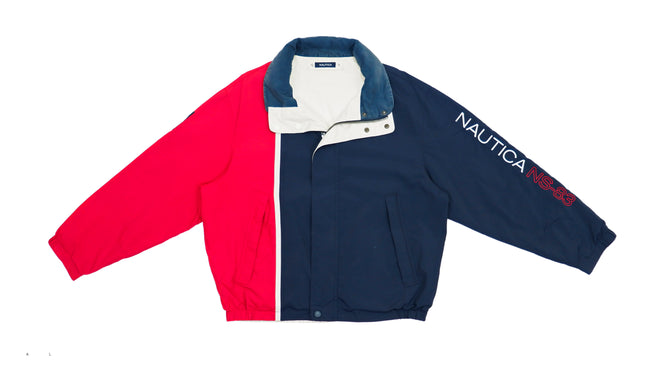 Nautica red hotsell and blue jacket