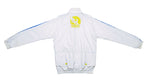 Adidas - White Skateboard Windbreaker 1990s Medium Vintage Retro 