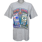 NFL (Pro Player) - Pattriots VS Packers T-Shirt 1997 Large Vintage Retro Football