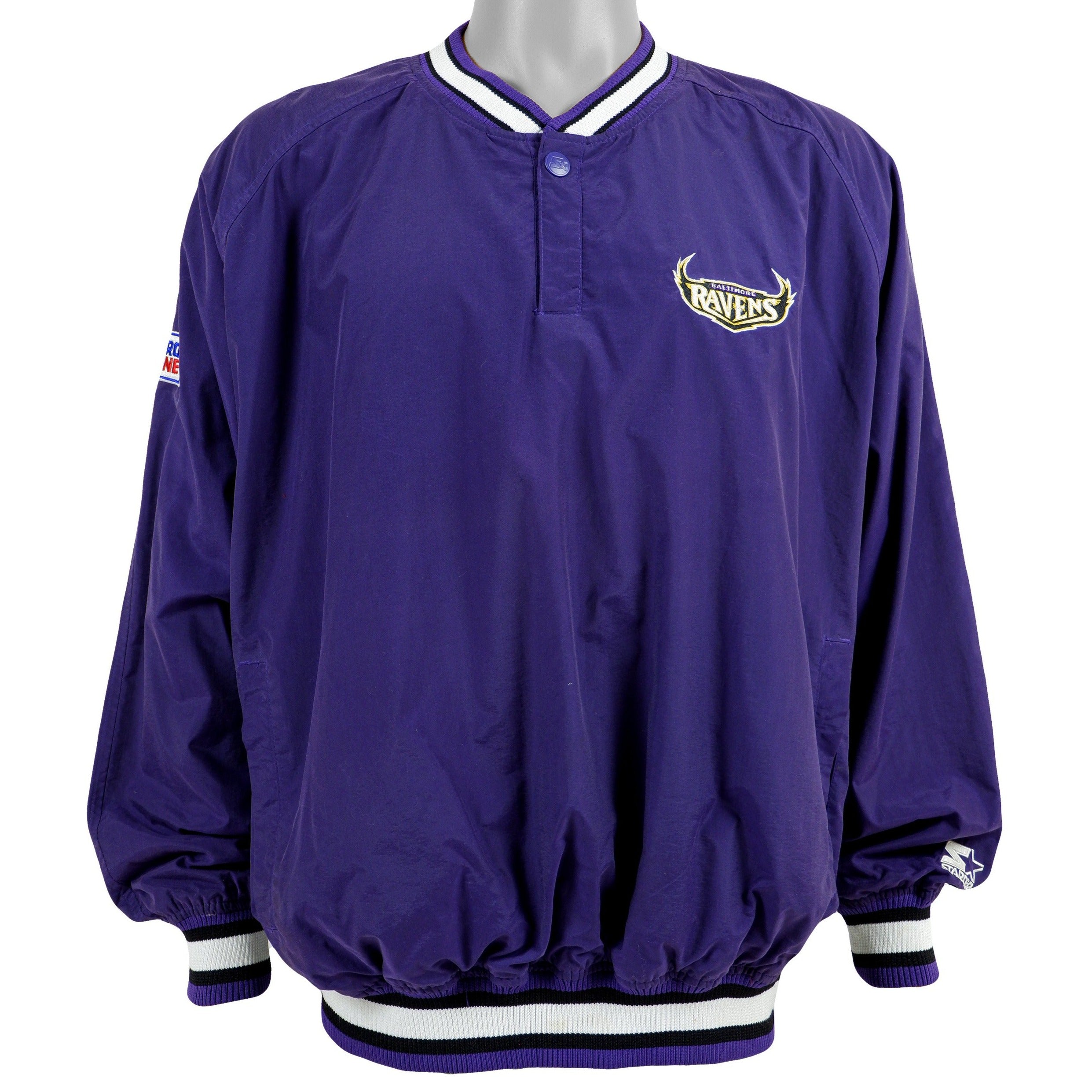 Vintage Starter - Baltimore 'Ravens' 1/4 Zip Pullover 1990's X