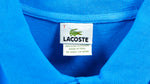 Lacoste - Blue Polo T-Shirt Large vintage Retro