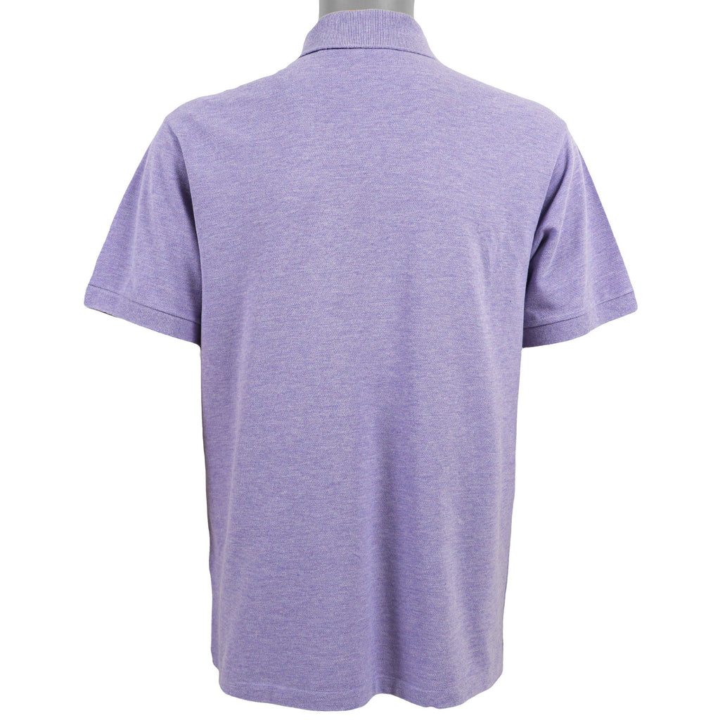 Lacoste - Purple Polo T-Shirt X-Large Vintage Retro