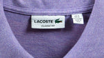 Lacoste - Purple Polo T-Shirt X-Large Vintage Retro