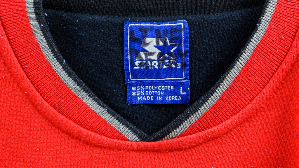 Starter - Georgia Bulldogs Big Logo Sweatshirt 1990s Large vintage Retro Football