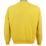 Vintage - Yellow Kangaroo Crew Neck Sweatshirt 1987 Medium Vintage Retro