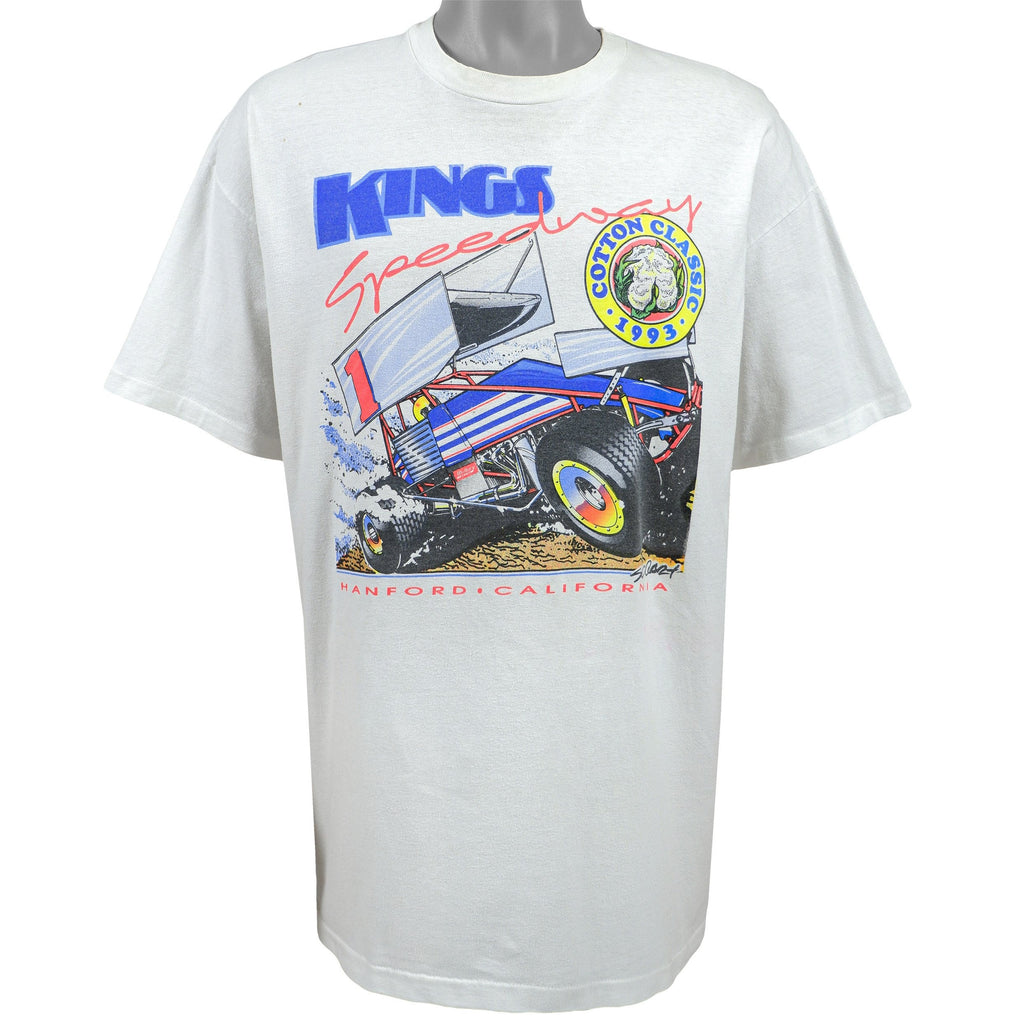 Vintage (Hanes) - Kings Speedway T-Shirt 1993 Large Vintage Retro