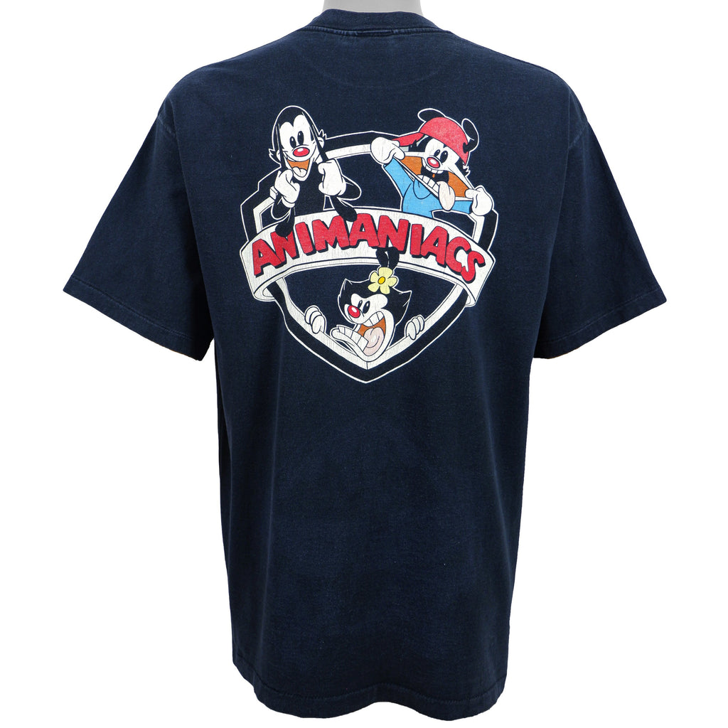Vintage - Animaniacs Spell-Out T-Shirt 1990s Large Vintage Retro